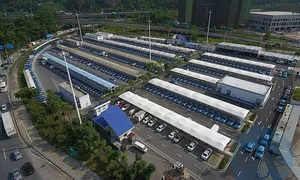 Trạm sạc xe điện lớn nhất châu Á