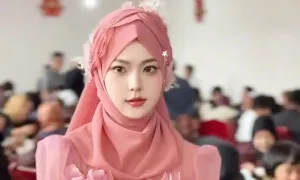 Cô dâu bị nghi ngờ là AI vì quá đẹp Cô dâu bị nghi ngờ là AI vì quá đẹp