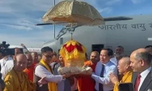 Chuyên cơ rước Xá lợi Đức Phật đến TP HCM Chuyên cơ rước Xá lợi Đức Phật đến TP HCM