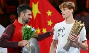 Djokovic cùng nhánh Sinner ở Thượng Hải Masters Djokovic cùng nhánh Sinner ở Thượng Hải Masters