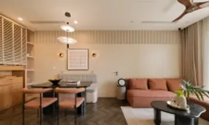 Thiết kế tinh gọn cho căn hộ 70 m2 với ngân sách 300 triệu đồng