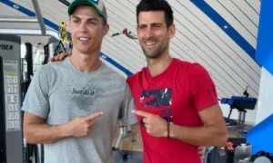 Ronaldo truyền cảm hứng cho Djokovic Ronaldo truyền cảm hứng cho Djokovic