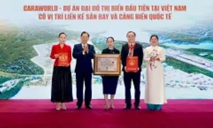 CaraWorld là đại đô thị biển đầu tiên liền kề sân bay, cảng quốc tế